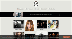 Desktop Screenshot of gastspielreisen.com